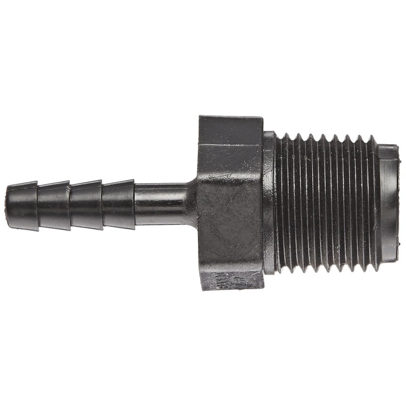 Banjo HB050-025 Polypropylene Hose Fitting, Adapter, 1/2" NPT Male x