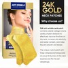 Weeping Willow Oil Co - Neck Wrinkle Patches, 24K Gold