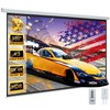 YODOLLA 100" Projector Screen Motorized 4:3, 4K HD Pull Down