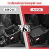 Jimen for JL/JT Lock Box, Center Console Locking Lid Safe