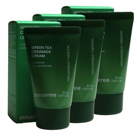 Innisfree Green Tea Ceramide Cream 50ml x3 / 이니스프리 그린티 세라마이드 크림 50ml x3개