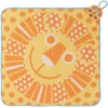 Sassy Soft Towel With Loop yelow