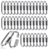 100 pcs Chain Link,1/4 Inch Link Chains,Heavy Duty Chain Quick