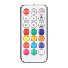 CPU Fan 11 Blades RGB Colorful Enhanced Frame Design Shockproof