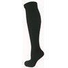 Black Large/X-Large Ladies Compression Socks, One Pair Moderate/Medium Compression 15-20