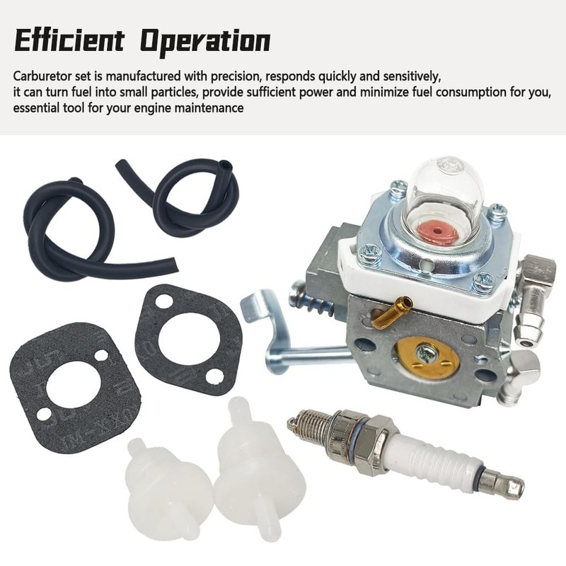 QIEFOAD 16100-ZDJ-V72 Carburetor Kit Fit for Honda Fit for Tillotson