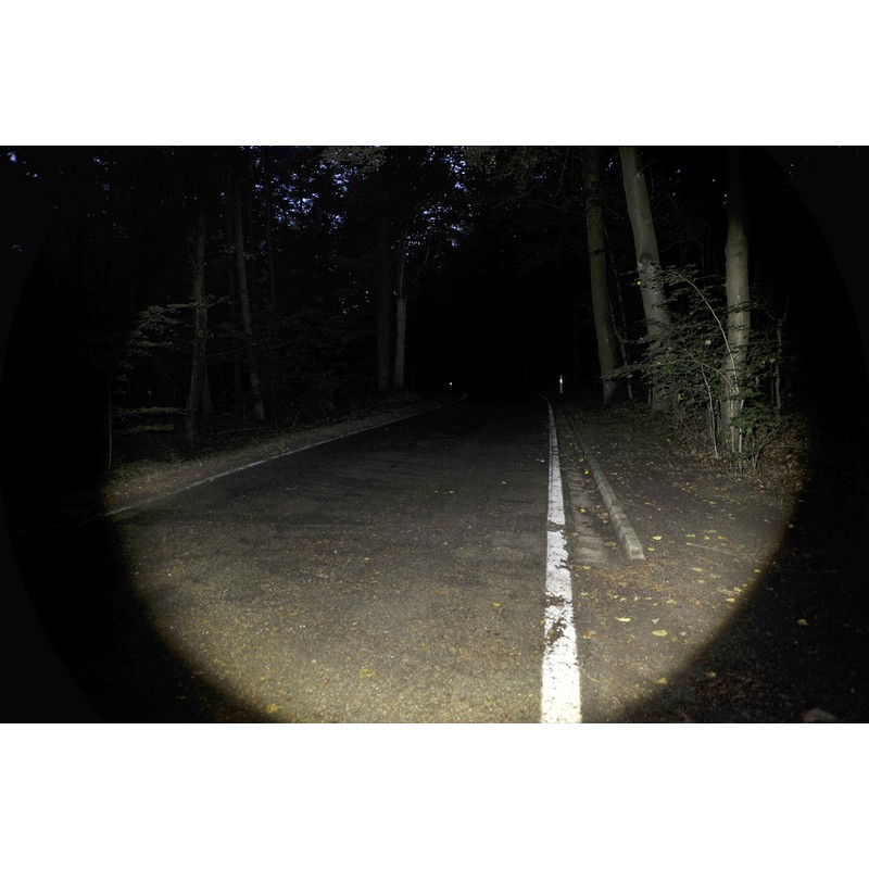 UNITEC Torch Aluminium Black 24 x 10 x 3 cm