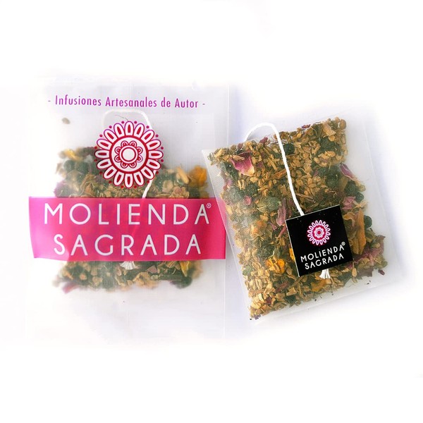 Molienda Sagrada Tisana Chai Rosé/Infusión Herbal / 15 sachets biodegradables