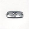 HTTMT- Chrome Brake Fluid Reservoir Cap Skull Compatible with 01-12