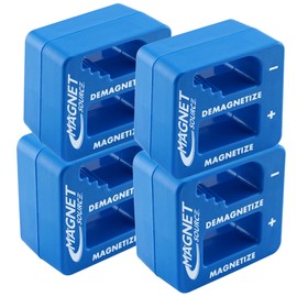 Master Magnetics Screwdriver Magnetizer-Demagnetizer - Blue, Pack of 4, 07524X4