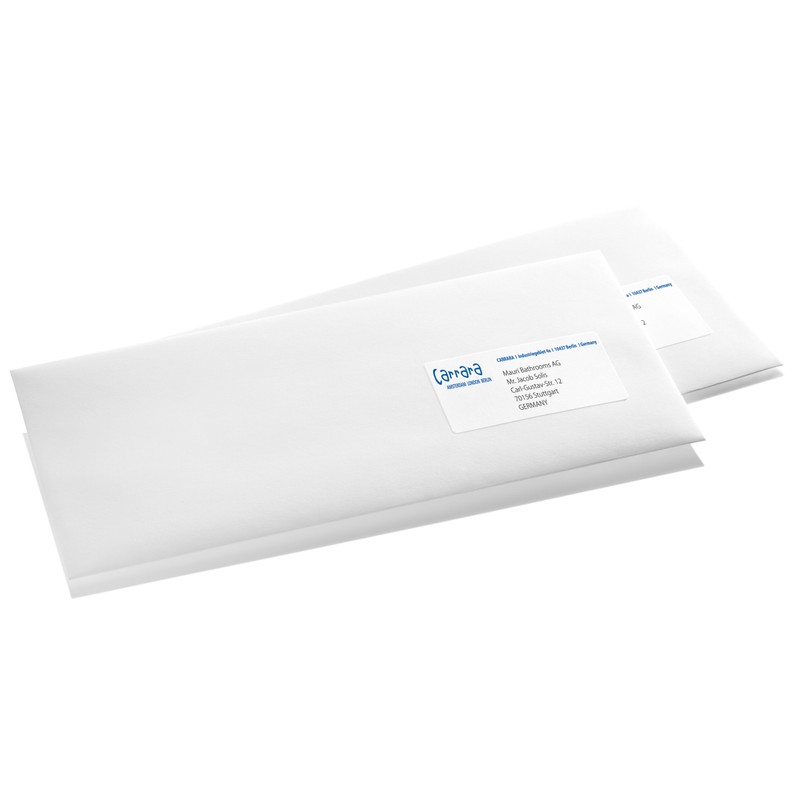 Sigel LA322 Address Labels, white, rounded corners, 99.10x67.70 mm (A4),