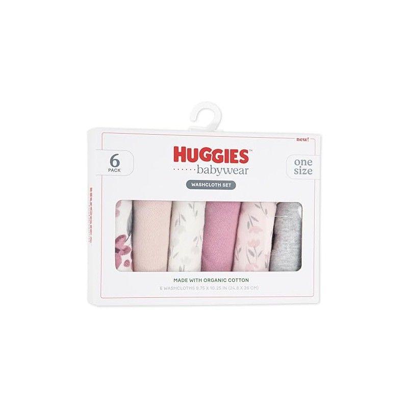 Huggies 6-Pack Washcloths