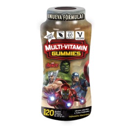 Avengers Multi-vitaminas 120 Gomitas | Sin Azúcar | Veganas