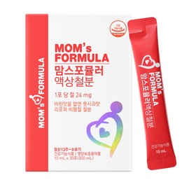 Moms' Formula Liquid Iron Supplement for Pregnant Women - 1 Month Supply, 30 Servings, 1 Unit