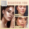 Highlighter Powder, Diamond Shine Highlighter, Glitter Face Highlighter Palette, Sparkly