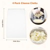 4 PCS Reusable Straining Bag, 20 * 30cm Cheesecloth Drawstring