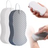 Esponja mágica exfoliante para baño, cepillo corporal reutilizable suave con