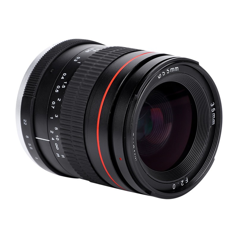 35mm F2 Large Aperture Manual Focus Full Frame Prime Lens
