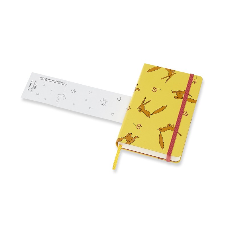 Moleskine "The Little Prince" Weekly Notebook Calendar, Sunflower Yellow