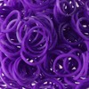 300 Purple Loom Bands Refill Pack with Hook Tool and