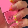 Nails Inc 45 Second Speedy Gloss, Taylor, rosa, neón, brillante,