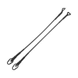 REPAIROCK 1 Paar Heckklappenkabel Heckklappenstützkabel für dodg für Ram 1500 2500 3500 2002-2010 Lift Gate Support Straps Pickup Nr. 55276074AC Schwarz
