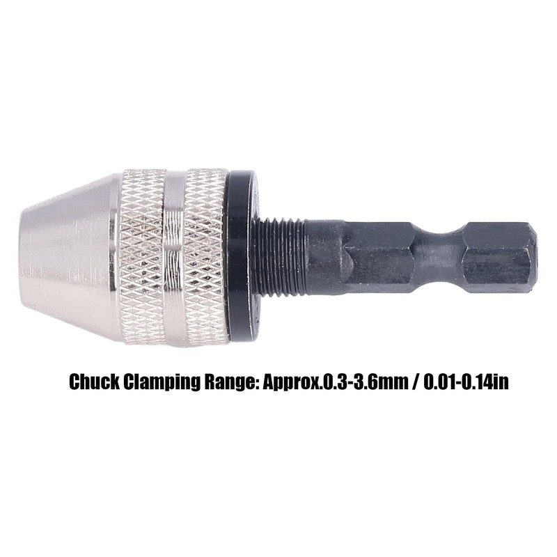 Electric Grinder Drill Chuck, Mini Drill, Keyless Chuck Conversion Adapter,