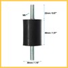 REPAIROCK 4pcs M8 Anti Vibration Rubber Isolator Mount 30x40mm for