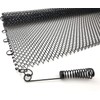 Sunshinecarpentry Fireplace Mesh Screen Curtain, Two Panels. Rod kit NOT