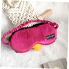 Gatuida Cute Cartoon Eye Mask Plush Sleep Mask for Sleepovers