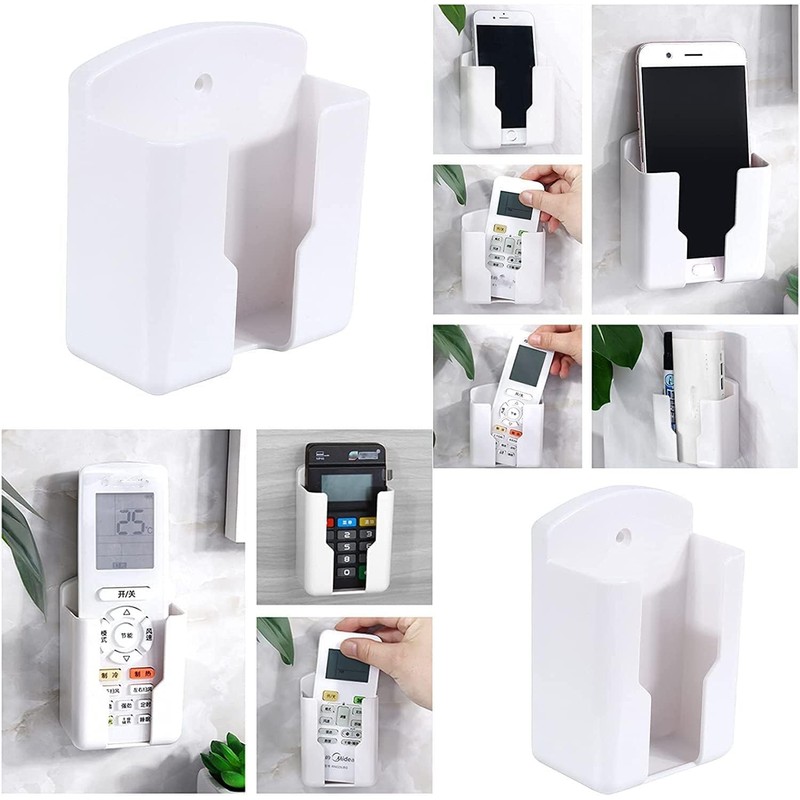 LATRAT Pack of 2 Remote Control Holder Wall Remote Control