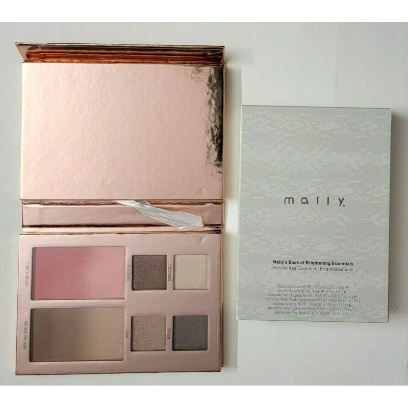 Mally's Book of Brightening Essentials All in one must-have portable