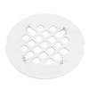 Artiwell 4-1/4” OD Snap-in Shower Drain Cover, Round Shower Drain