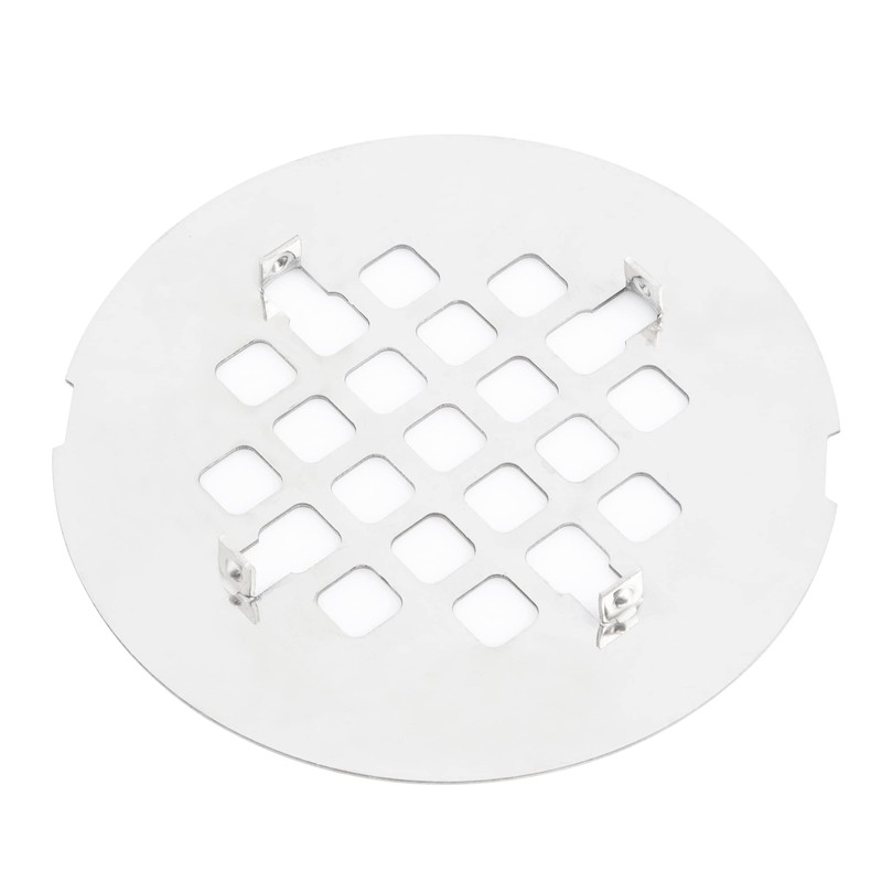 Artiwell 4-1/4” OD Snap-in Shower Drain Cover, Round Shower Drain