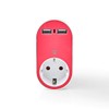 Nedis Socket Splitter 2 Sockets Euro Plug