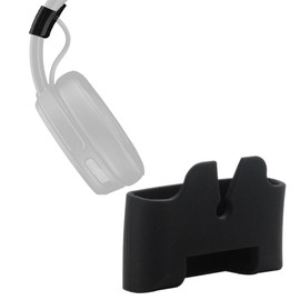 Poyatu Headband Buckle Lock for Skullcandy Crusher Wireless Replacement Headband Connector Hinge Clip Cover Extention Hinge Repair Part (Black)