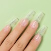 AIMEILI Solid Nail Gel for Gel Nails Set Clear Solid