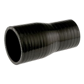 Pegasus SR57.45-BLACK, Black Silicone Hose, 2 1/4 x 1 3/4 inch ID Straight Reducer, 4 inch length (no logo)