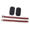 2PCS Drywall Stilt Protective Comfortable Adjustable Stilt Leg Straps Padded
