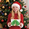 GLOBLELAND 3D Cutting Dies for Foldable Christmas Tree Display Cards