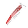 Outanaya Folding Travel Hair Comb Portable Wide Tooth Design Static