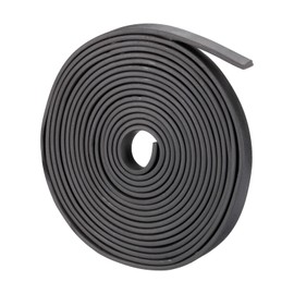 sourcing map Solid rubber bands, leaf seal, padding, vibration damping, 3 mm x 10 mm x 2 m