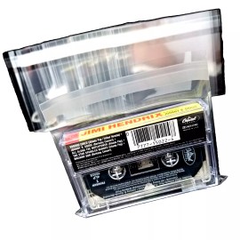 Sleevie Wonder Cassette Tape Outer Sleeves (50) 1.6mil Resealable Clear Plastic