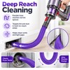 Dryer Vent Cleaning Hose for Vacuum Use – Flexible Crevice