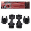 Qiilu Hood Latches Safety Latch Locking Hood Catch Kit Hood