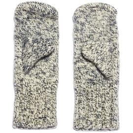 Dachstein Woolwear Extreme Warm 100% Austrian Boiled Wool Alpine Preformed Mittens (Grey, 7.5)