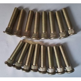 XYUXIN 16pcs (3/8-24 * 1.75") Front Wheel Studs Bolts 7517871 Replacement for Polaris RZR 570 800 900 Ranger Crew XP UTV