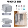 Ultra Space Saving Self Compression Organizer, Kaluofan Self Compression Organiser,