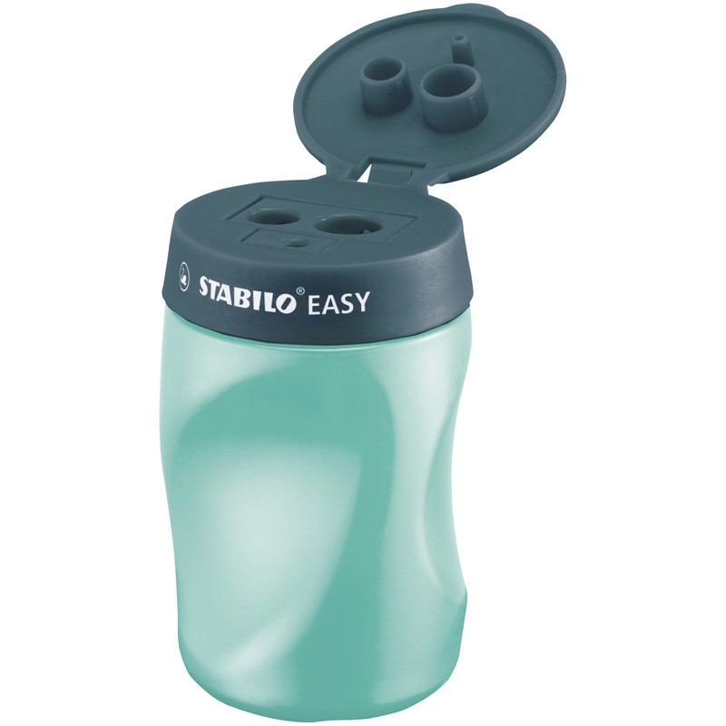 Ergonomic Container Sharpener - STABILO EASYsharpener - 3 in 1
