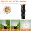 360° Auto Irrigation System Adjustable Garden Lawn Sprinkler Patio Save